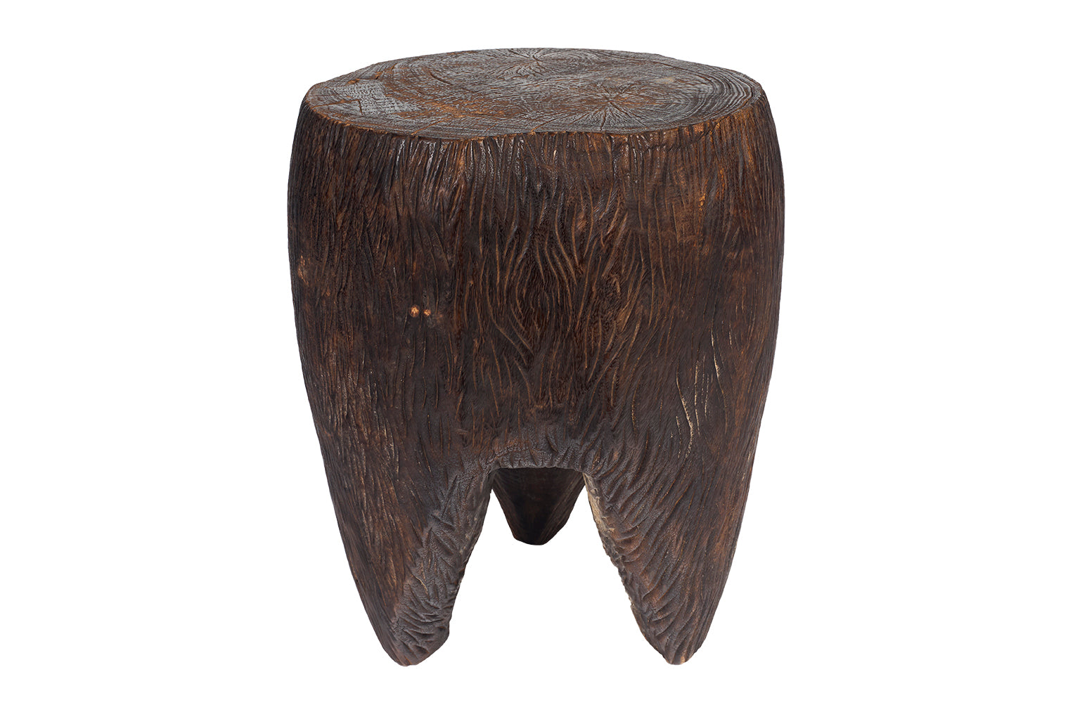 Carved Footed Side Table