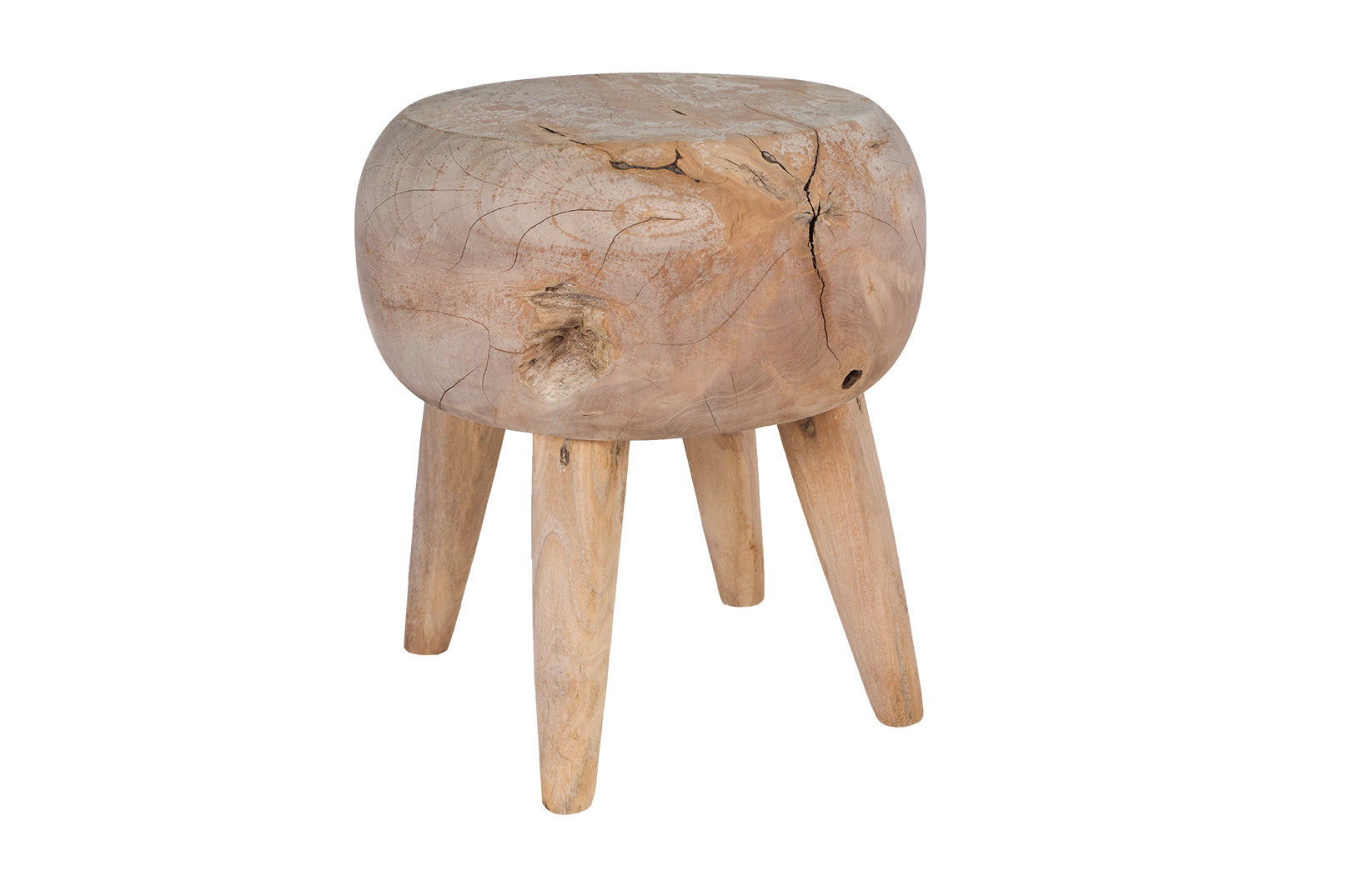 Teakwood Low Stool