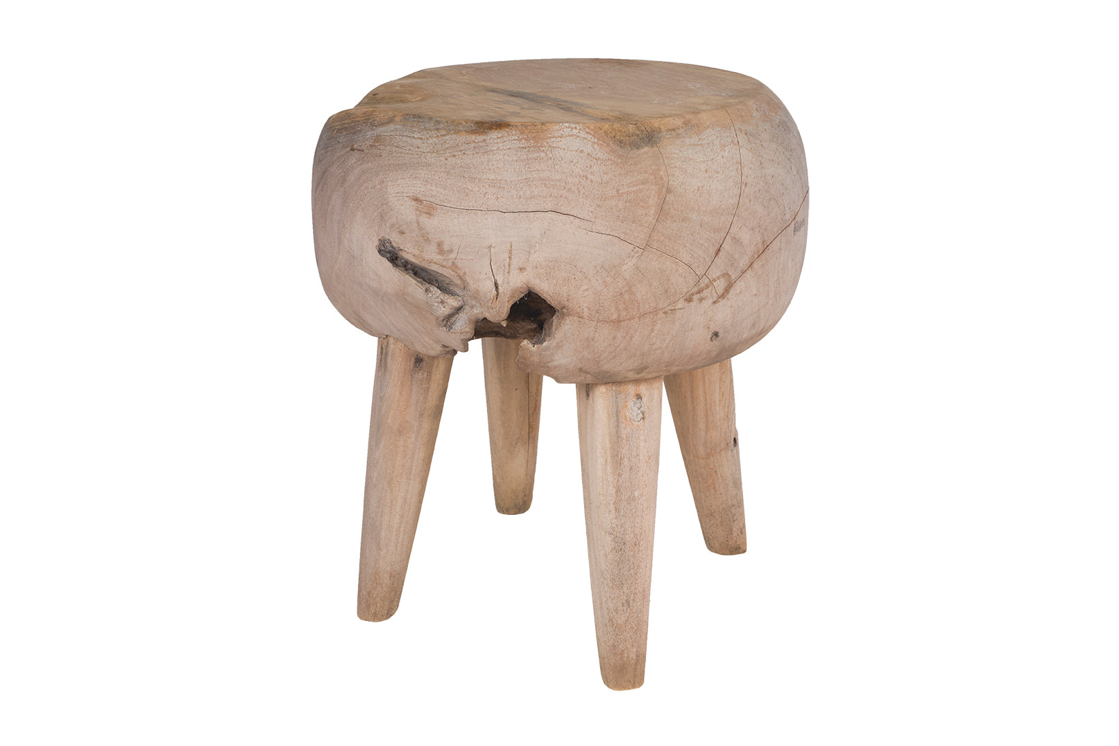 Teakwood Low Stool