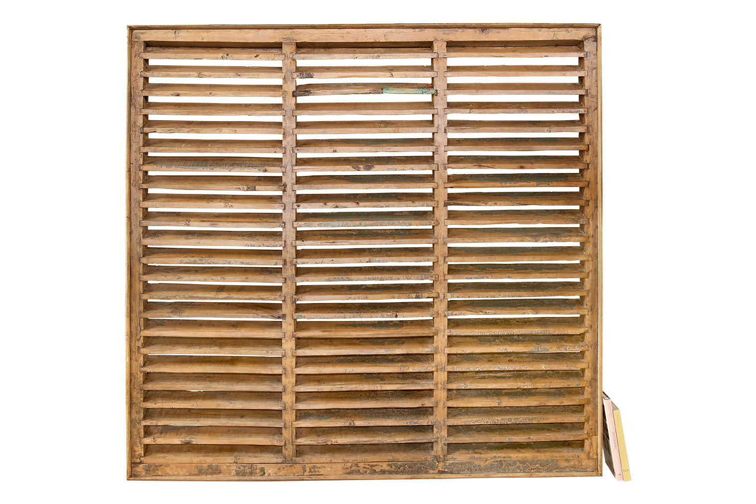 Wooden Louver Panel Window Shutter