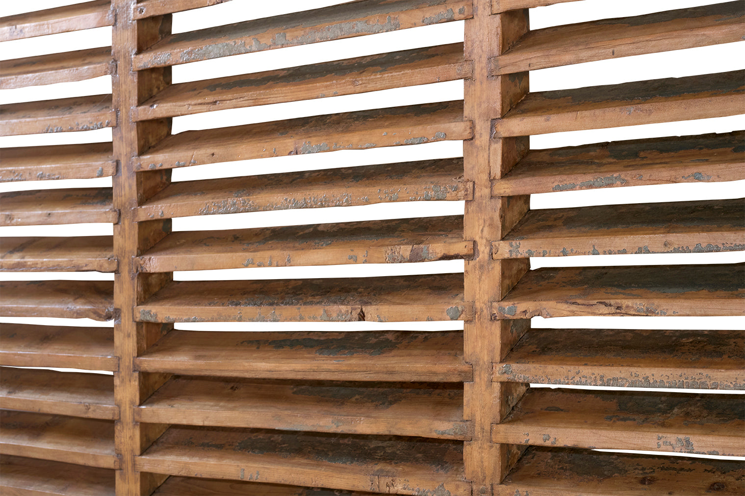 Wooden Louver Panel Window Shutter