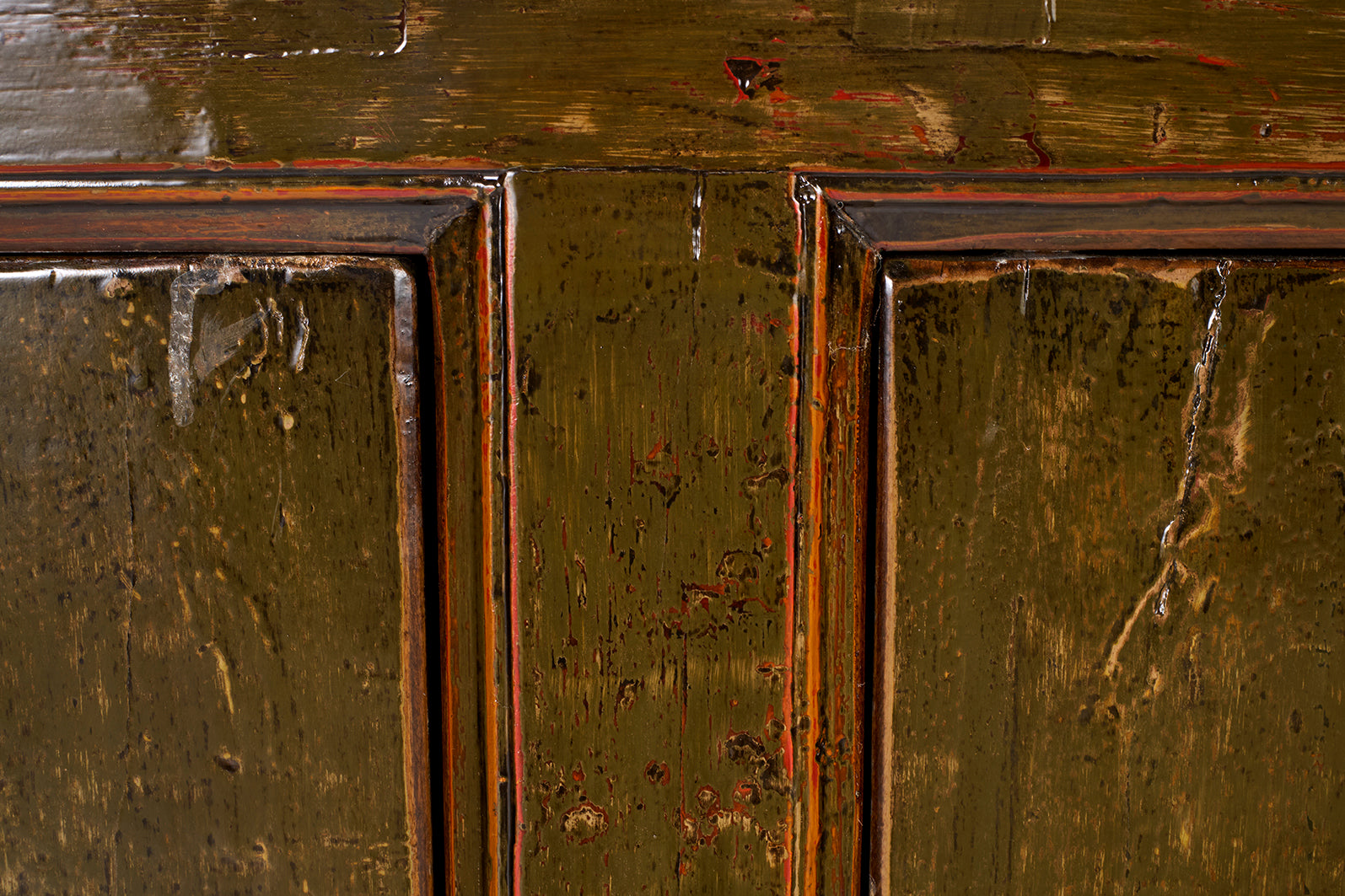 Six Door Lacquered Server
