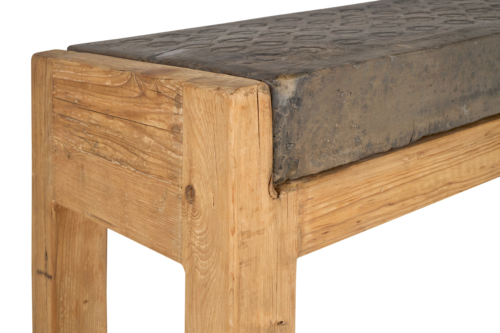 South Asian Architectural Stone Bench