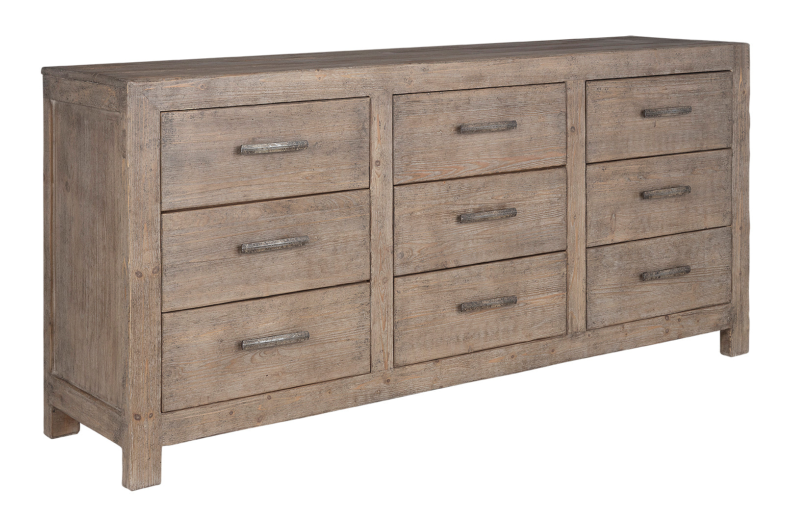 Nine Drawer Reclaimed Elm Dresser