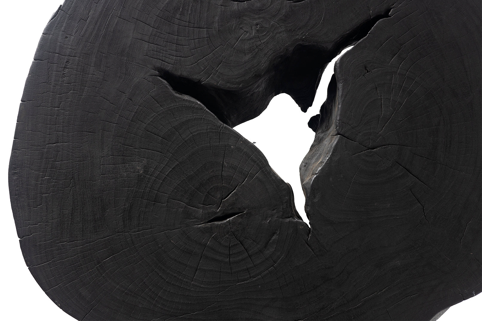 Ebonized Lychee Wood Coffee Table