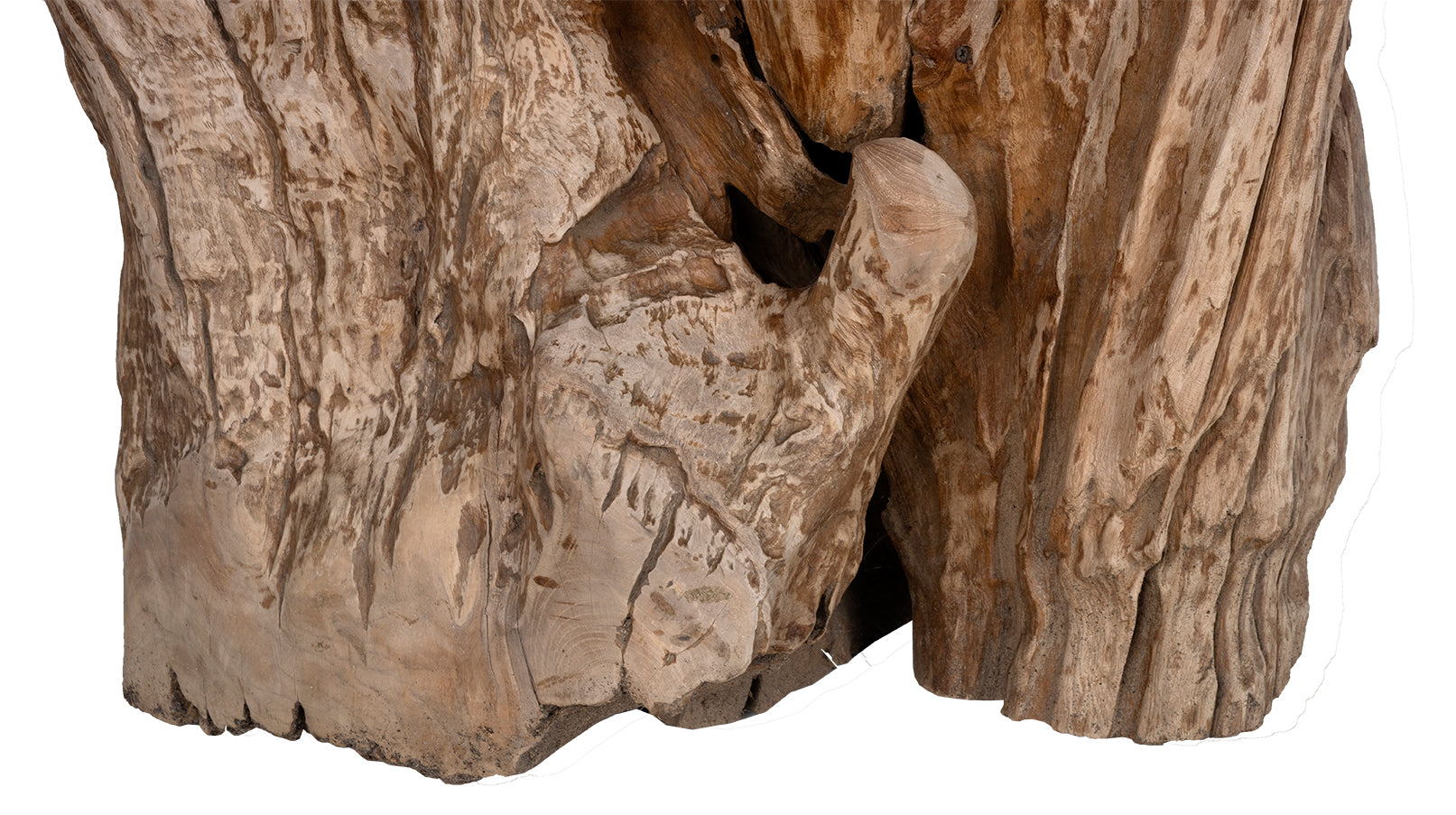 Organic Modern Teak Wood Garden Steat