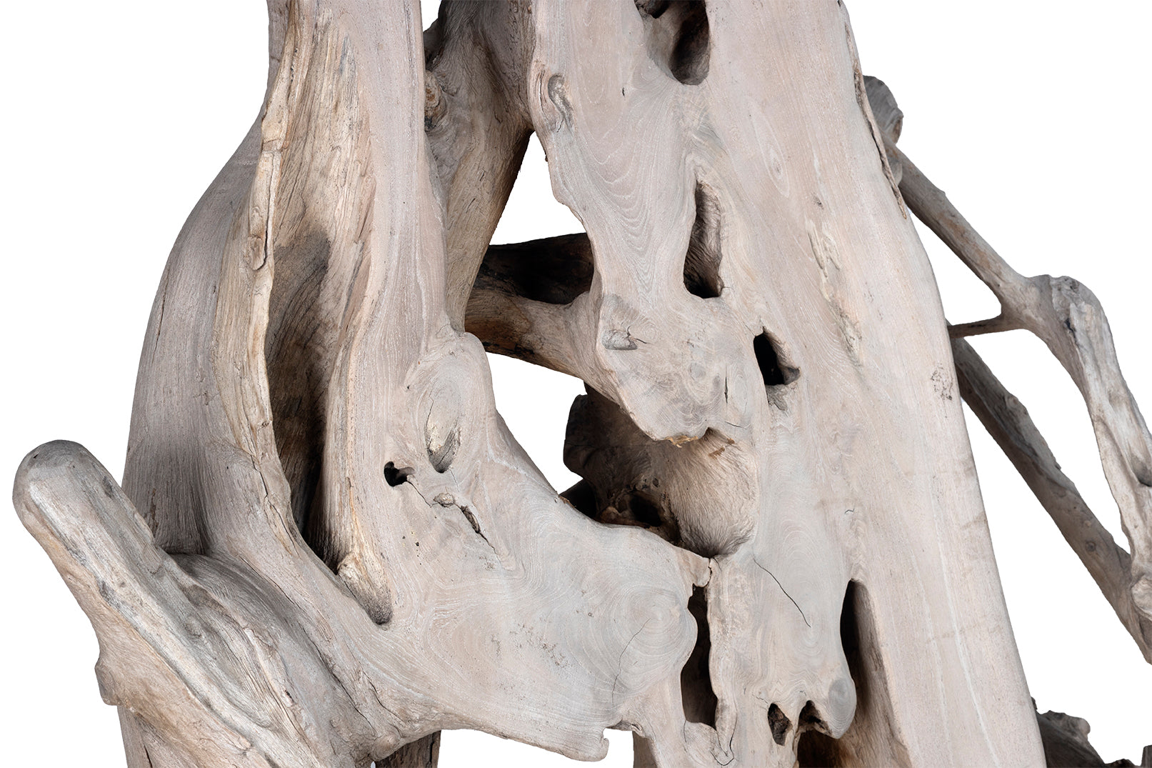 Organic Root Wood Form Outdoor Teak Chair