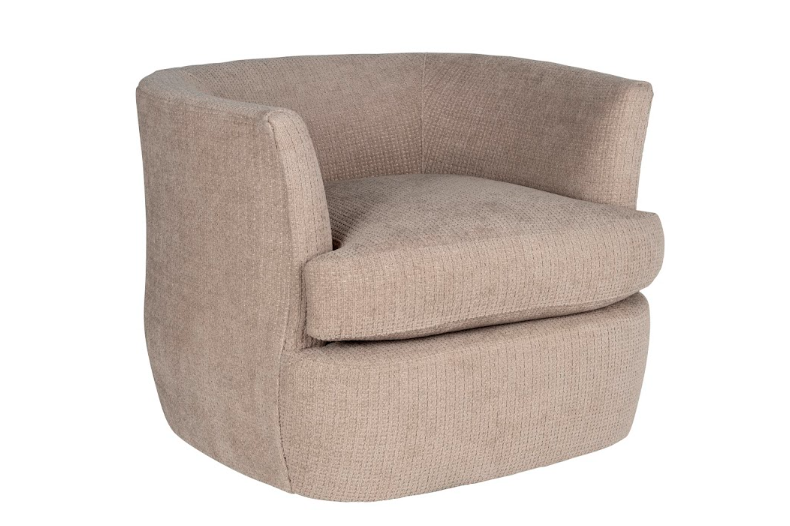 Swivel Barrel Chair
