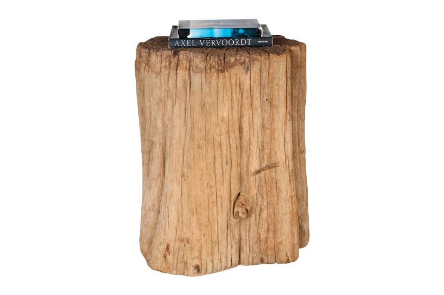 Weathered Teak Display Plinth or Table Base