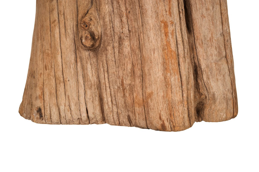 Weathered Teak Display Plinth or Table Base