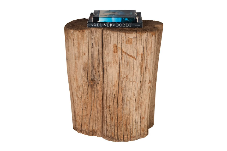 Weathered Teak Display Plinth or Table Base