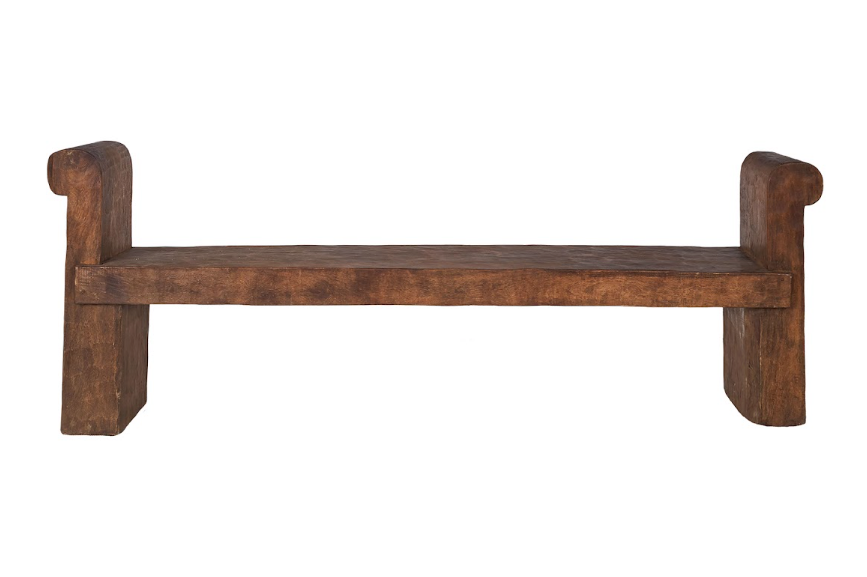 Reclaimed Wood Railway Bench