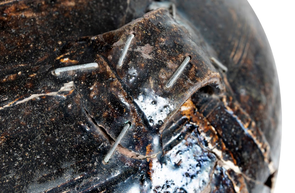 Monumental Cracked Chinese Oil Jar