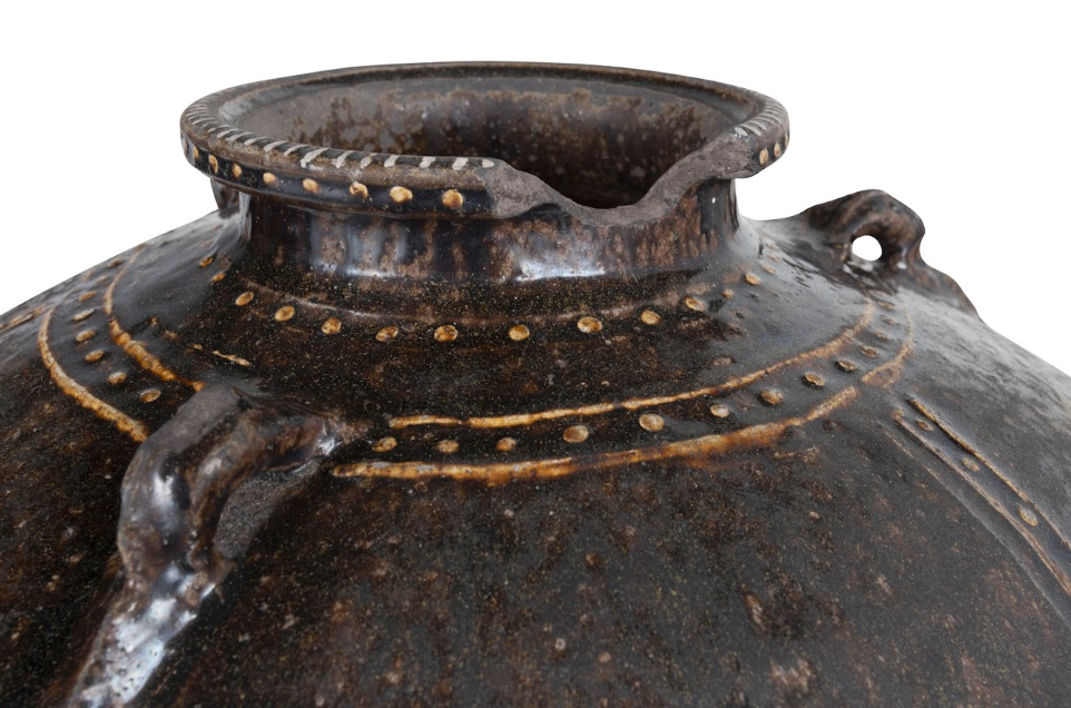 Monumental Cracked Chinese Oil Jar