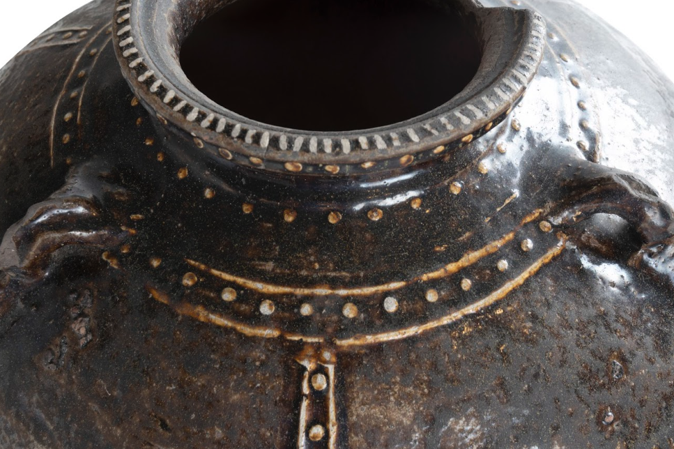 Monumental Cracked Chinese Oil Jar