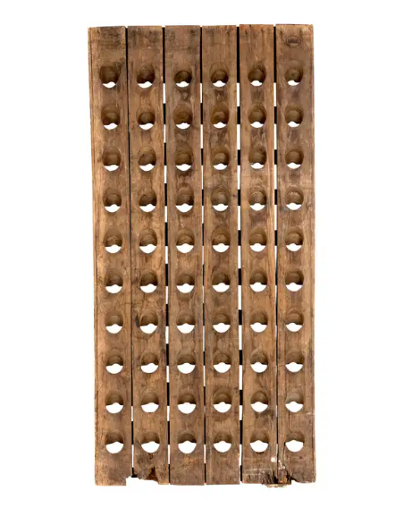 French Wine Rack-Champagne Riddling Board