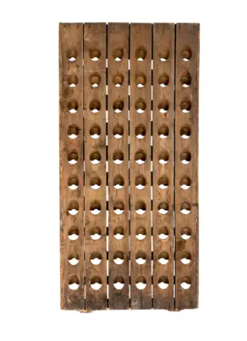French Wine Rack-Champagne Riddling Board