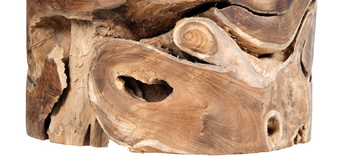 Organic Form Tropical Hardwood End Table