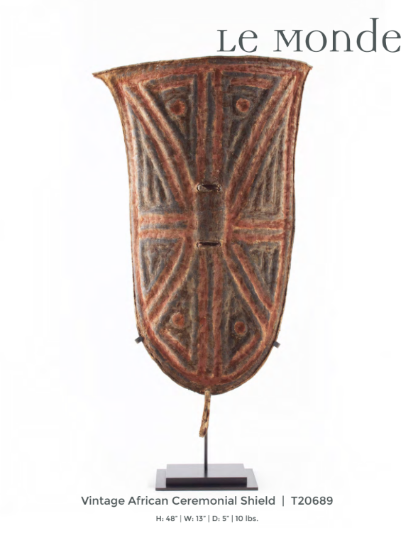 Vintage African Shield