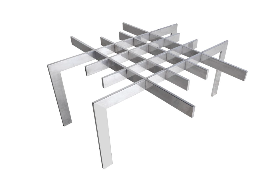 Heavy Mid-Century Modern Chrome Cocktail Table Base