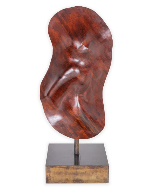 Sculpture Mounted on Custom Stand