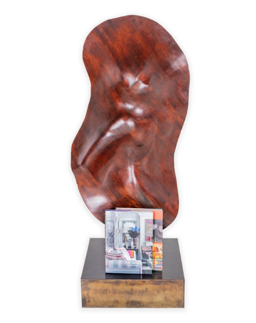 Sculpture Mounted on Custom Stand