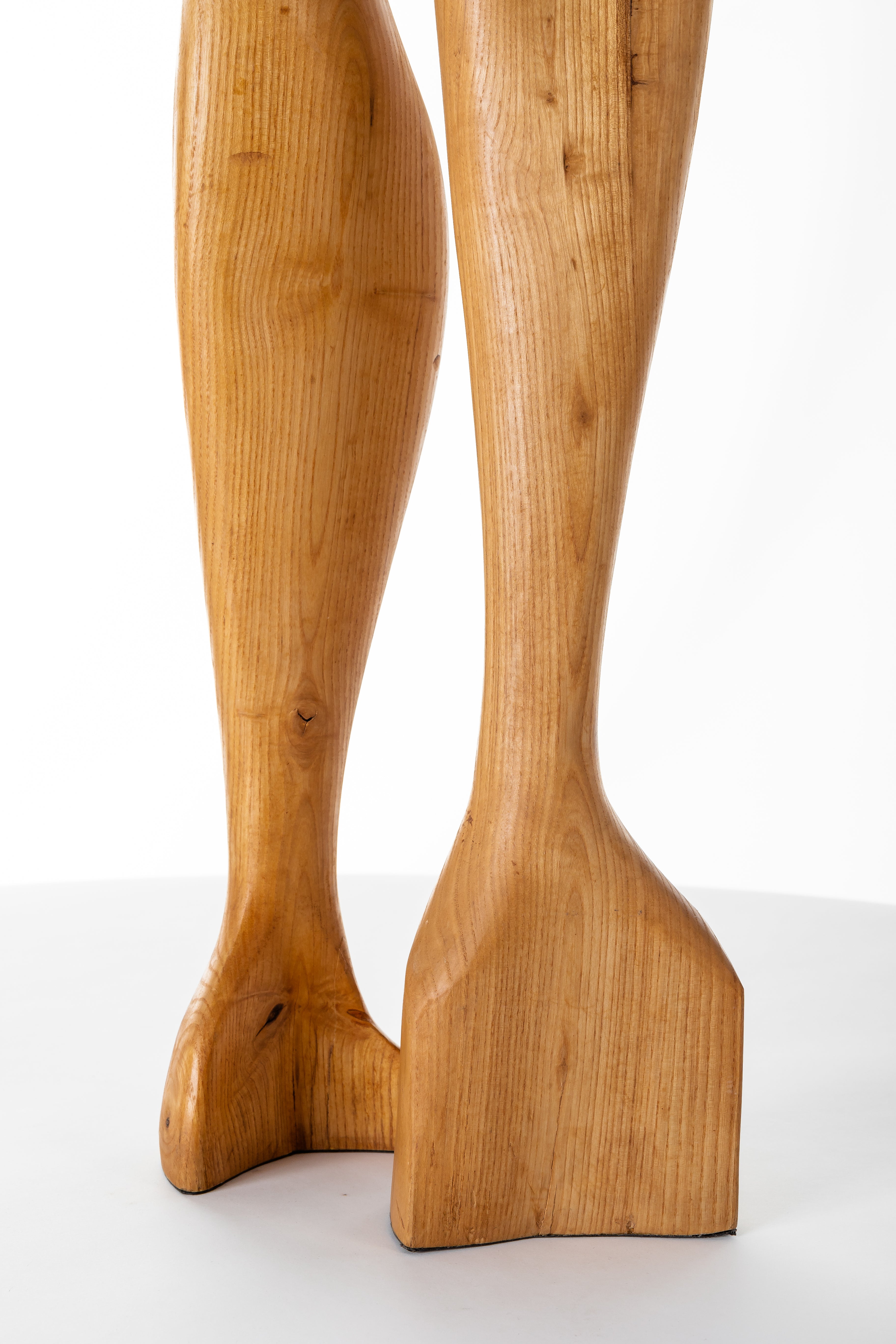 Pair of Wood Sculptures
