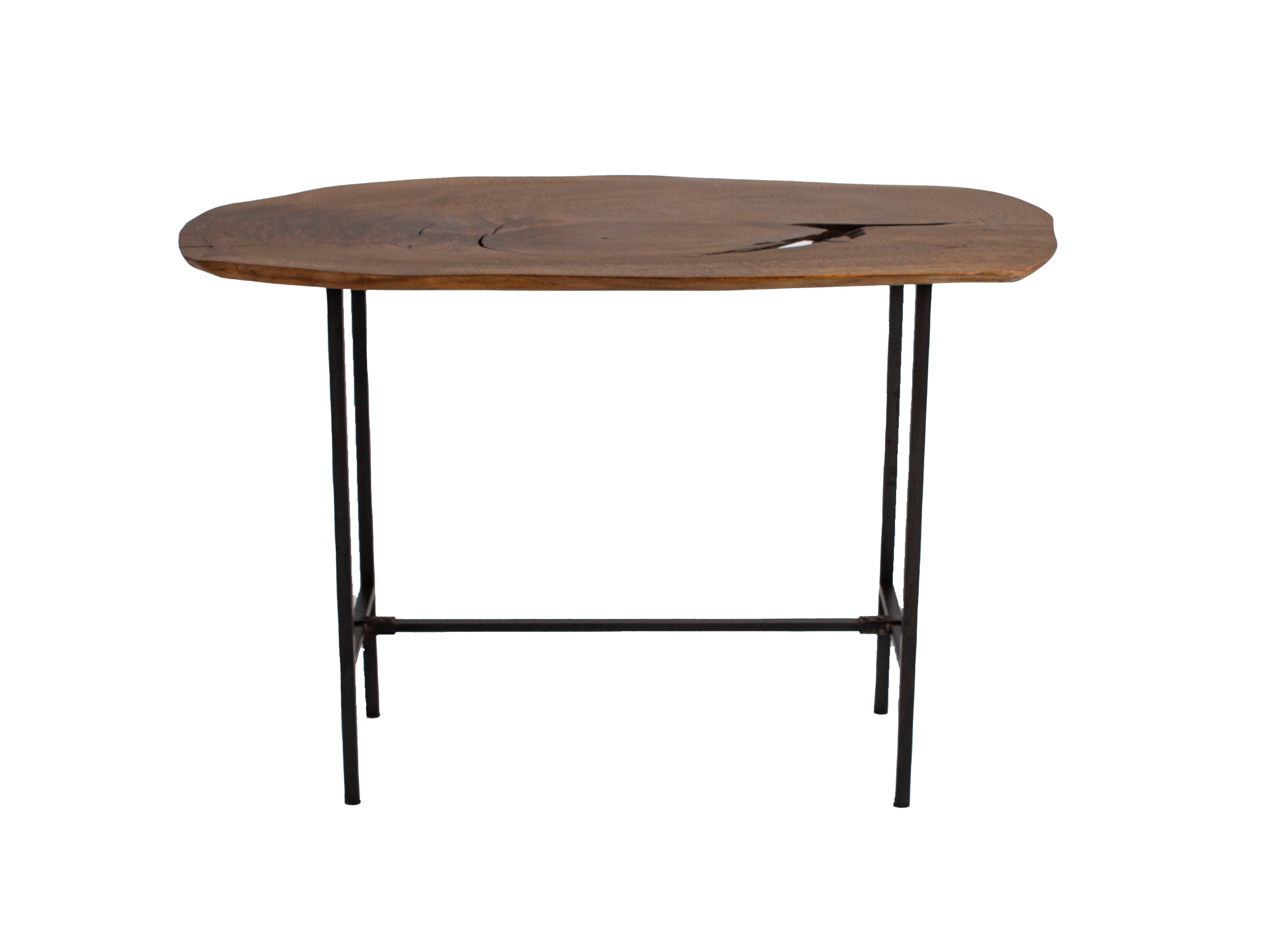 Organic Side Table Top, Custom Base