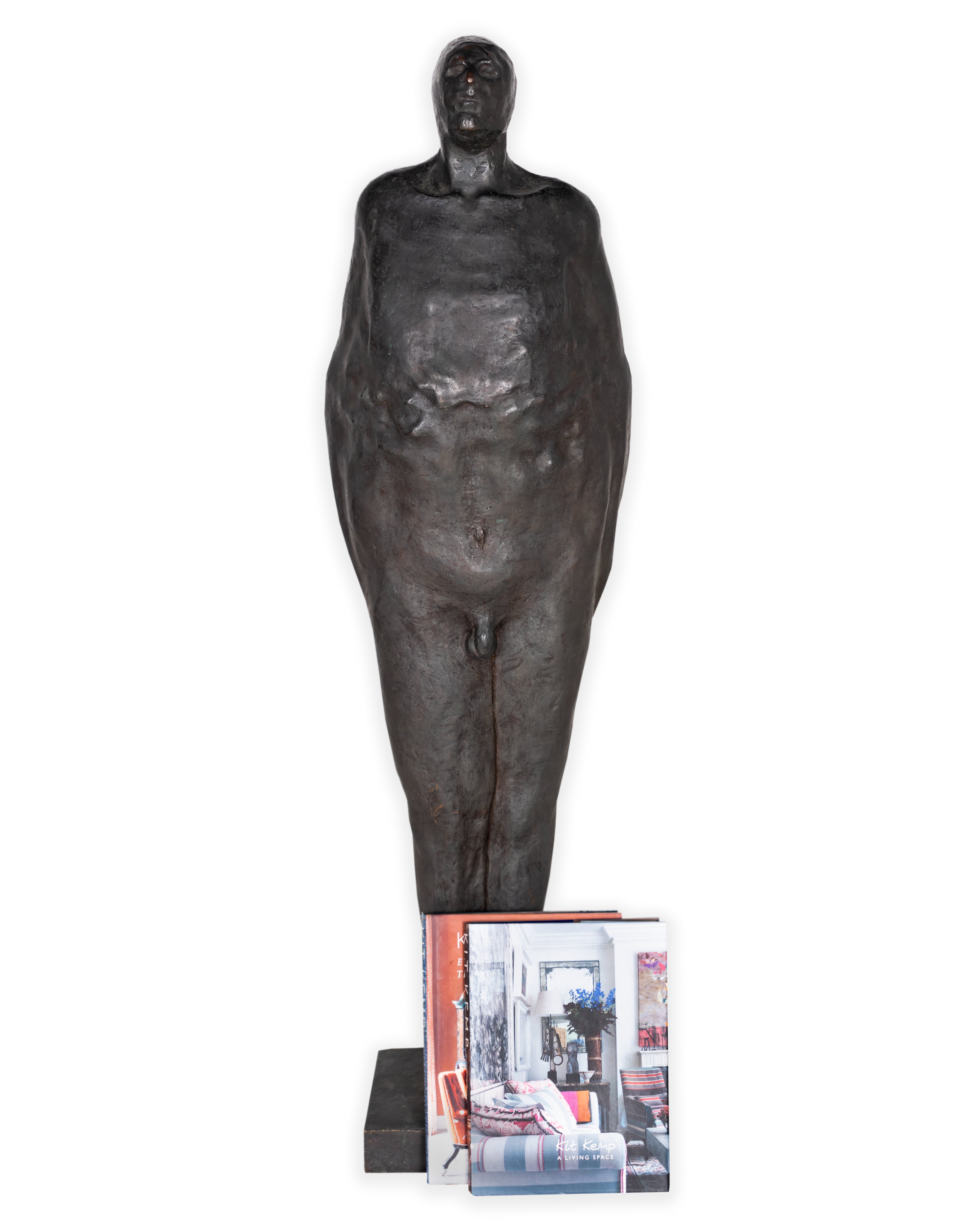 Richard Rosenblum "Nude Figure", Bronze, Signed on Self Base