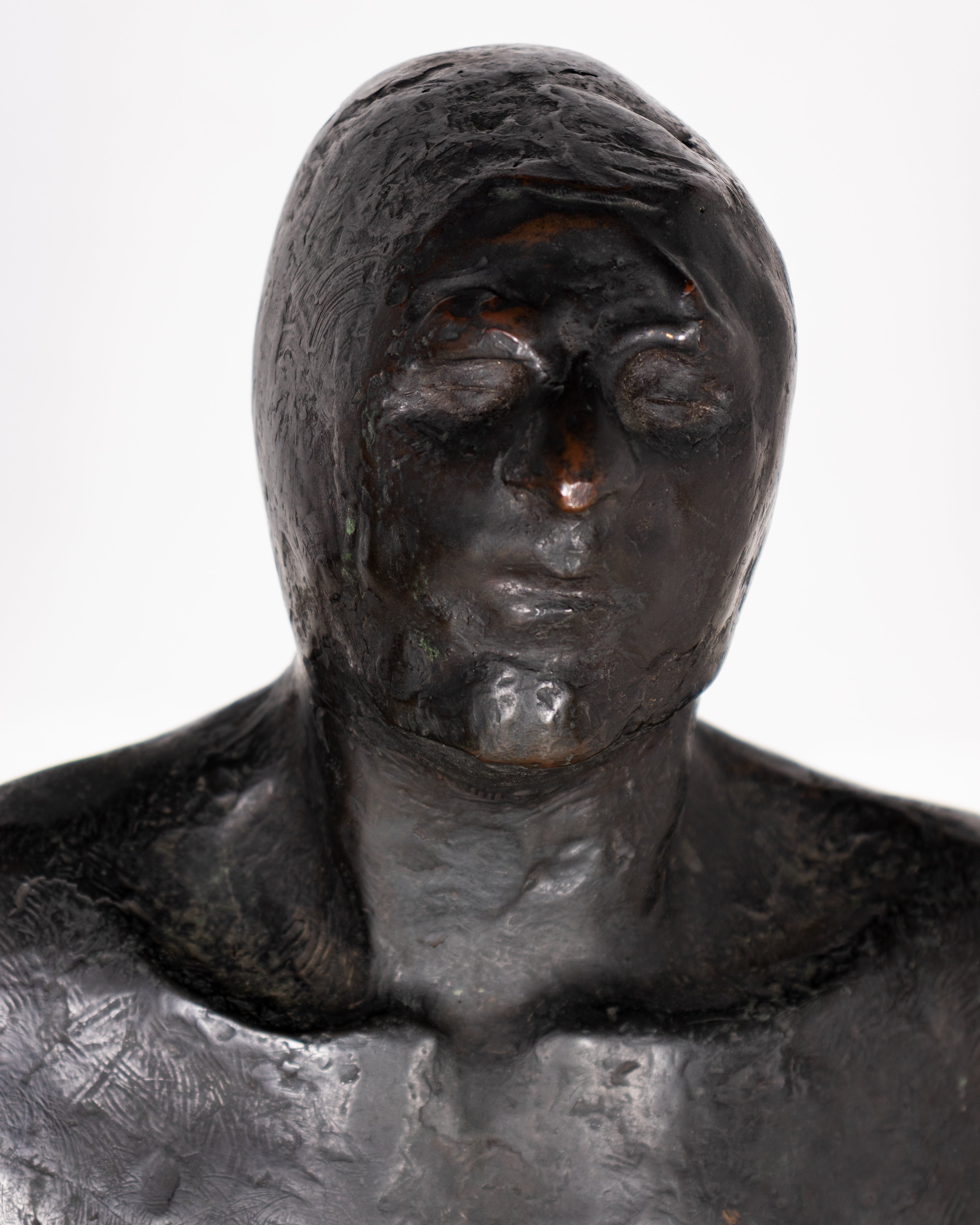Richard Rosenblum "Nude Figure", Bronze, Signed on Self Base