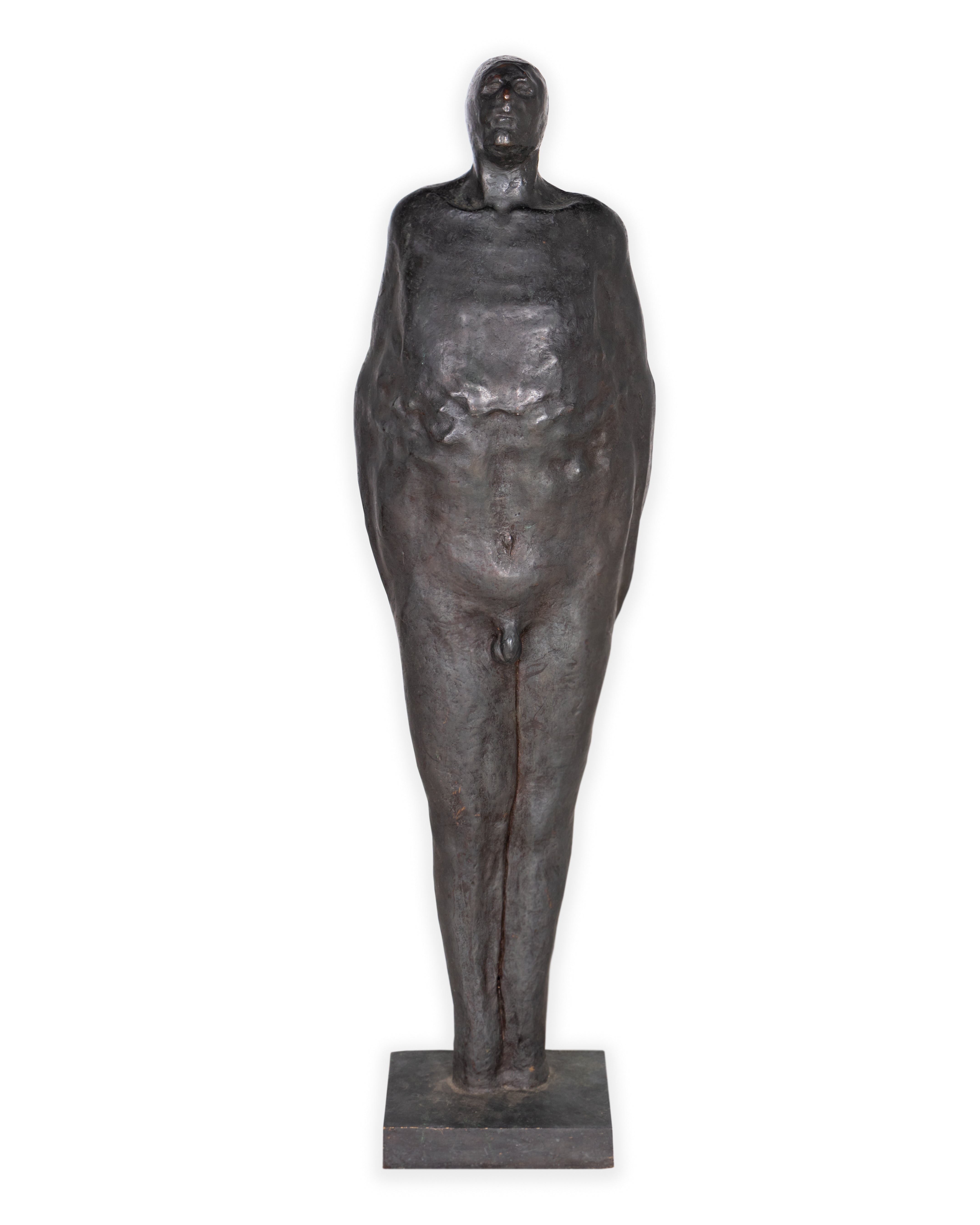 Richard Rosenblum "Nude Figure", Bronze, Signed on Self Base