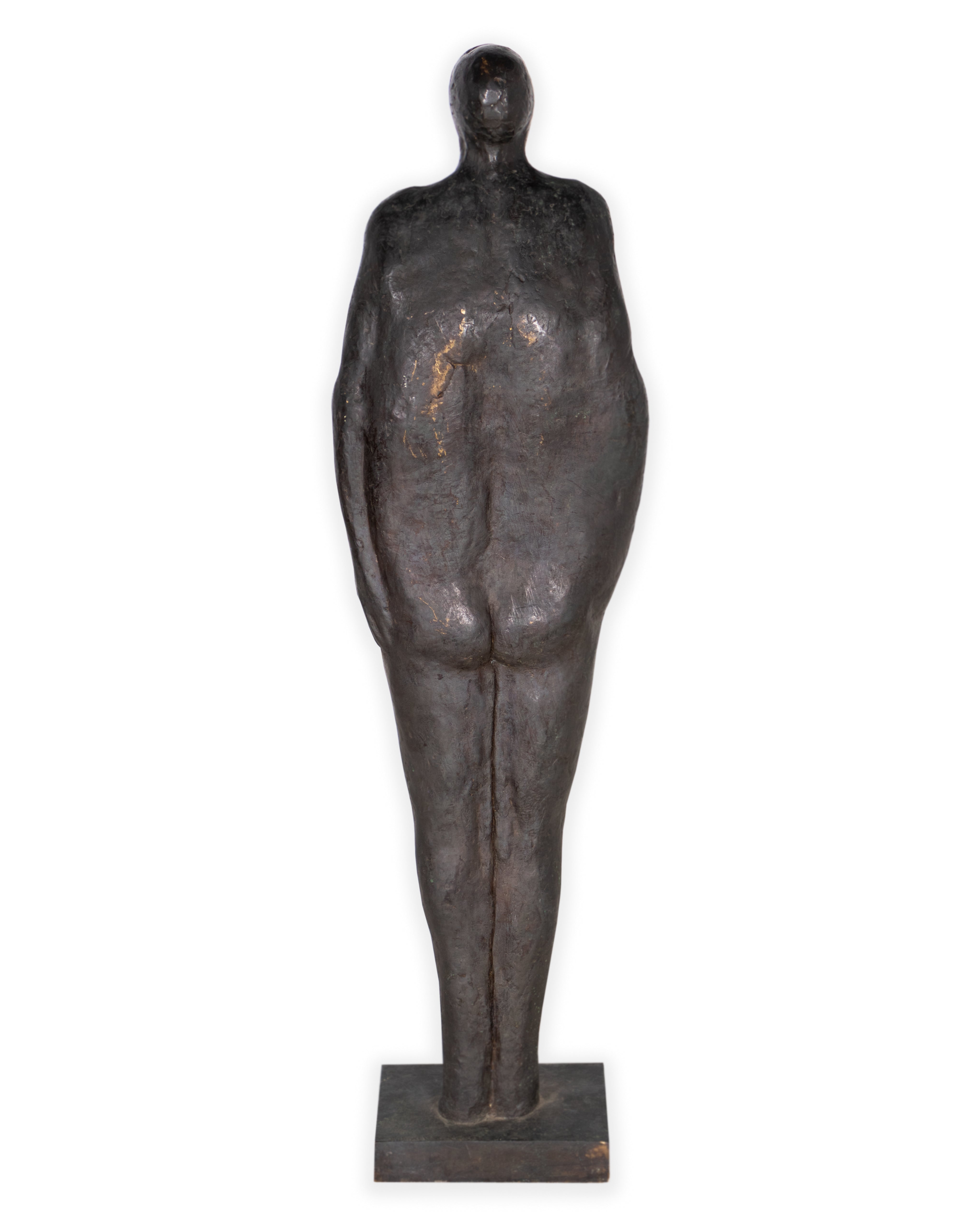 Richard Rosenblum "Nude Figure", Bronze, Signed on Self Base