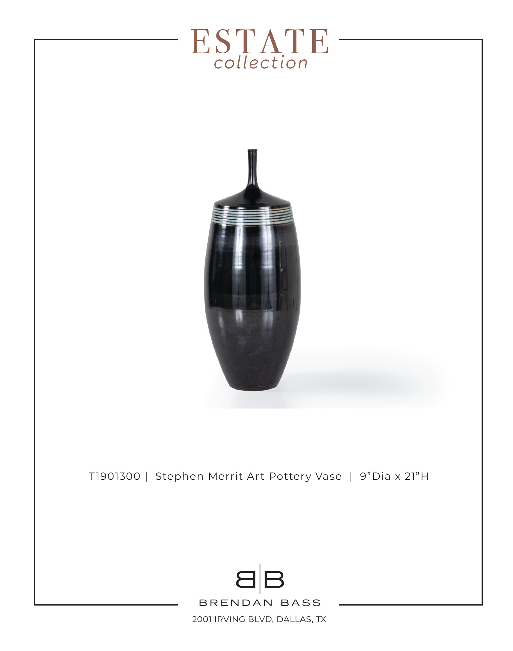 Vintage Stephen Merritt Vase