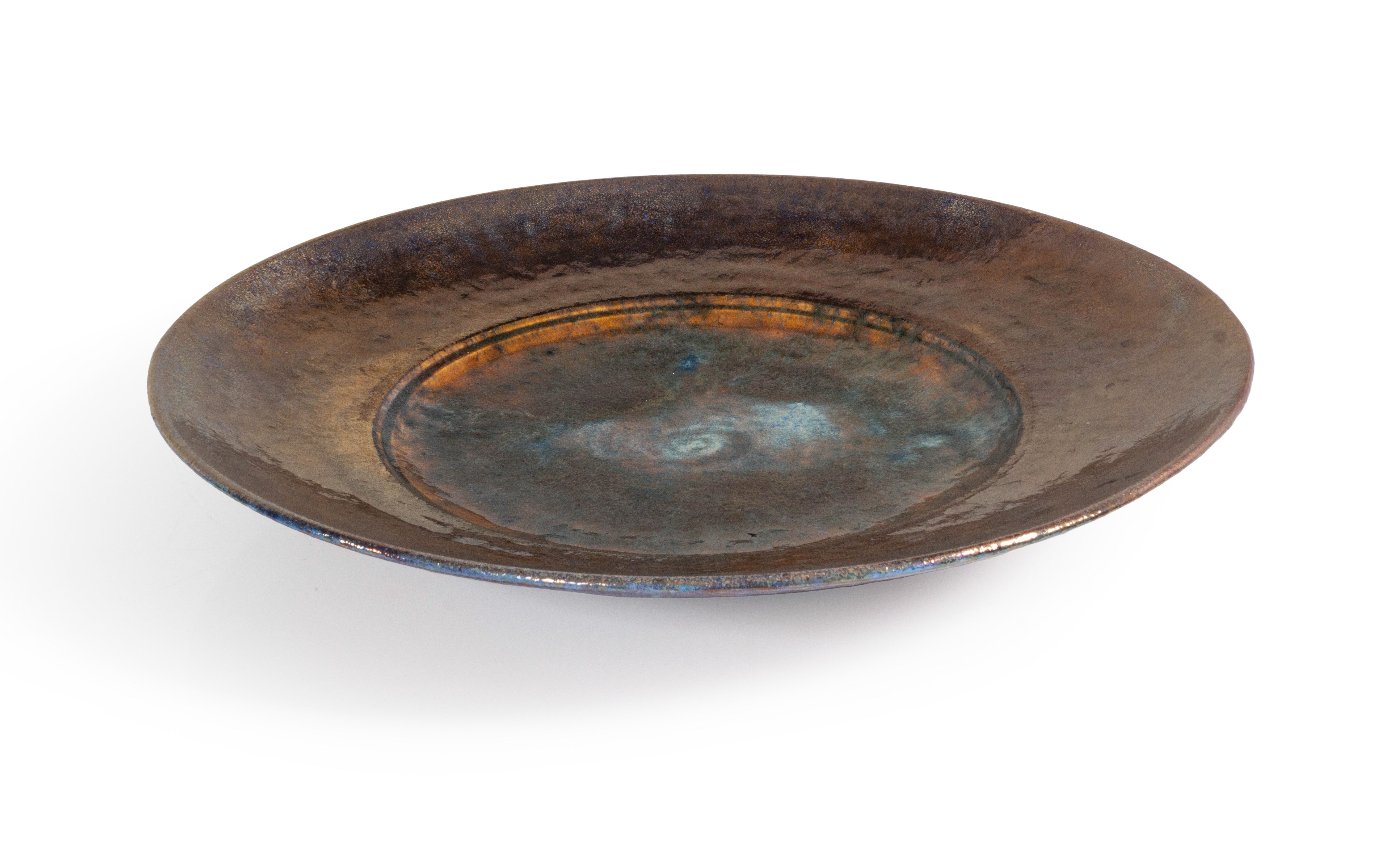 Monumental Studio Art Pottery Charger
