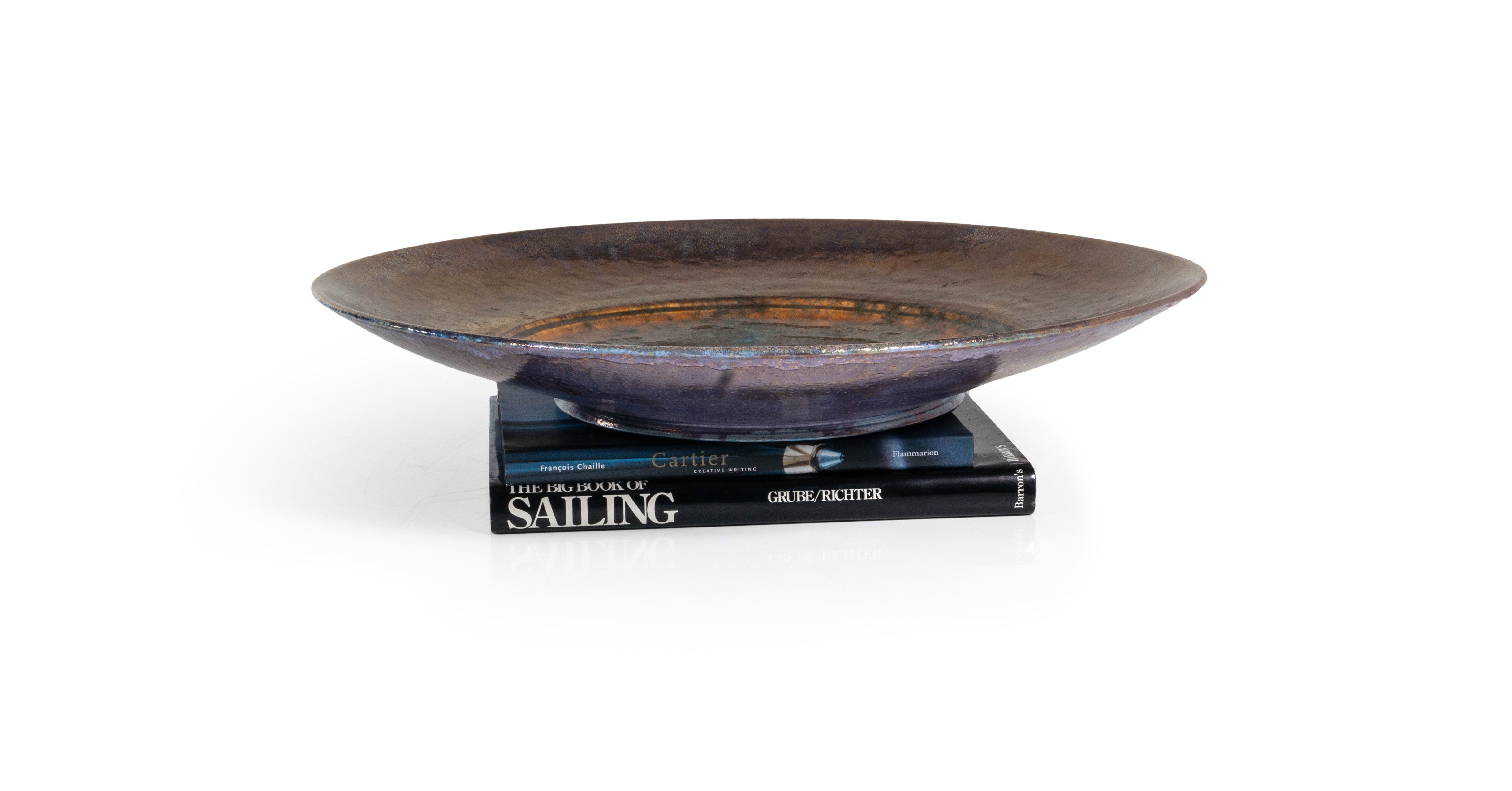 Monumental Studio Art Pottery Charger
