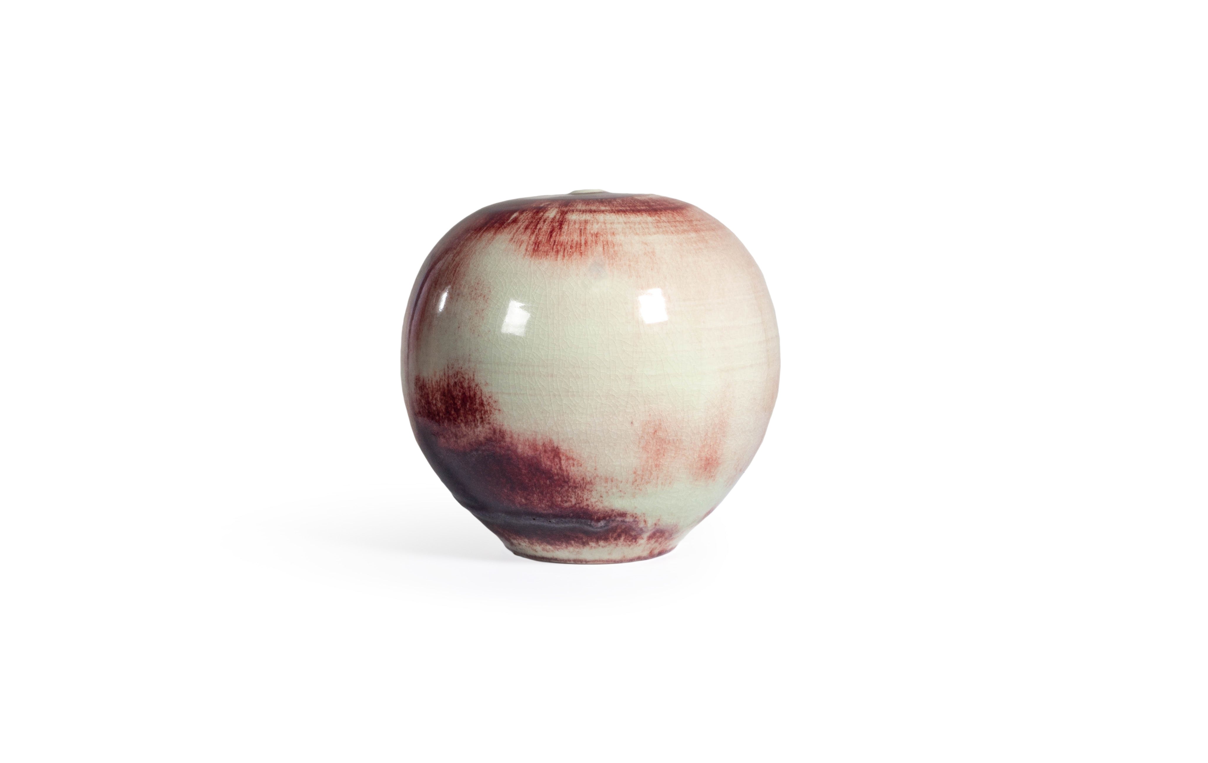 Signed John Takehara Oxblood Glazed Vase