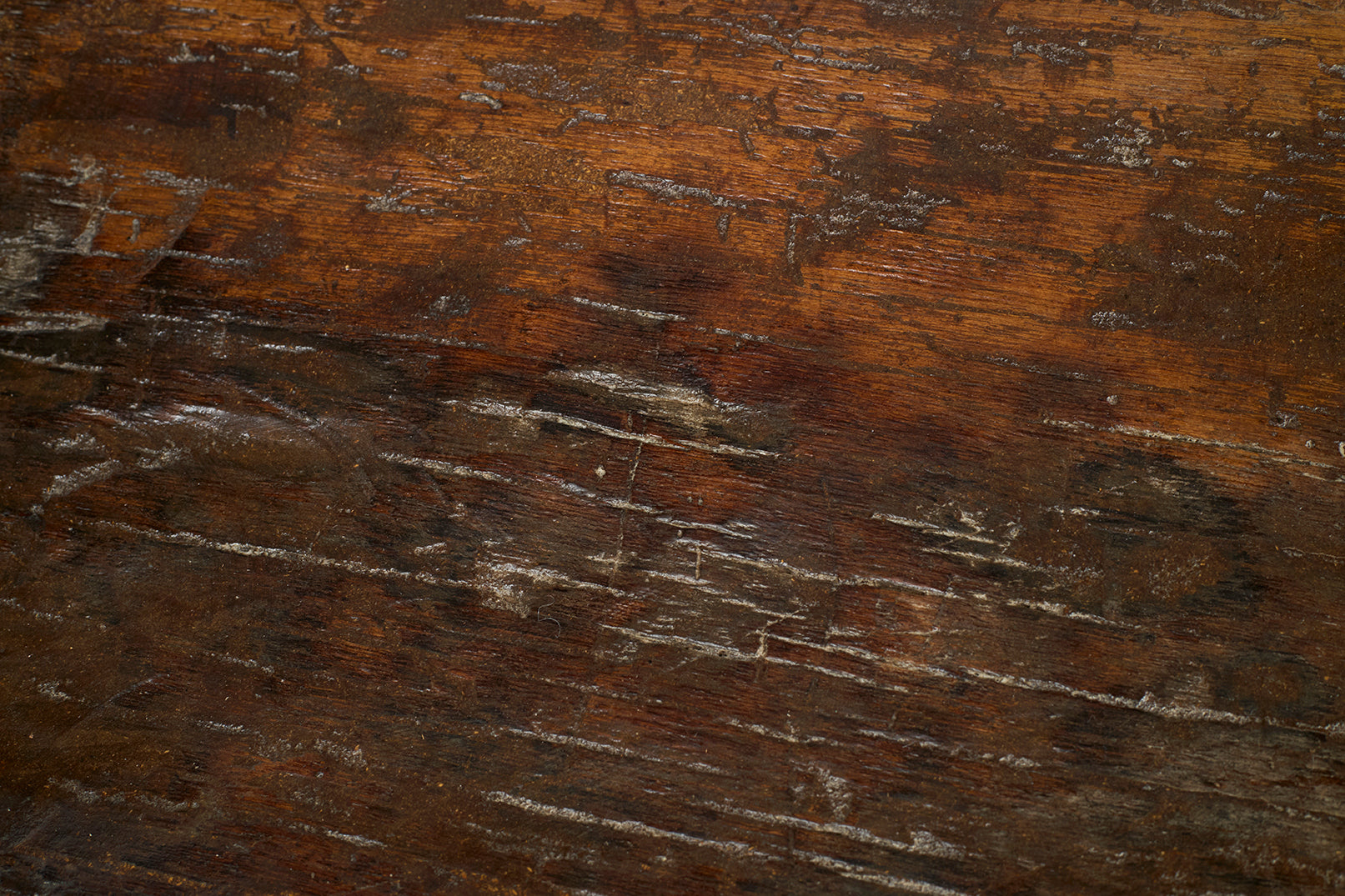 Wood Hand Hewn Trough