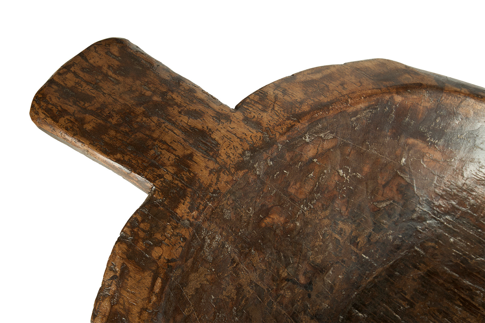 Wood Hand Hewn Trough
