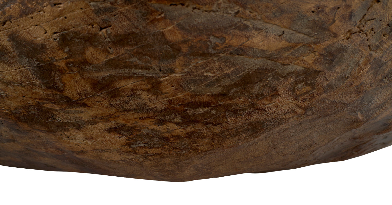 Wood Hand Hewn Trough