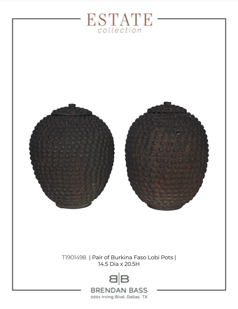 Pair of African Pots
