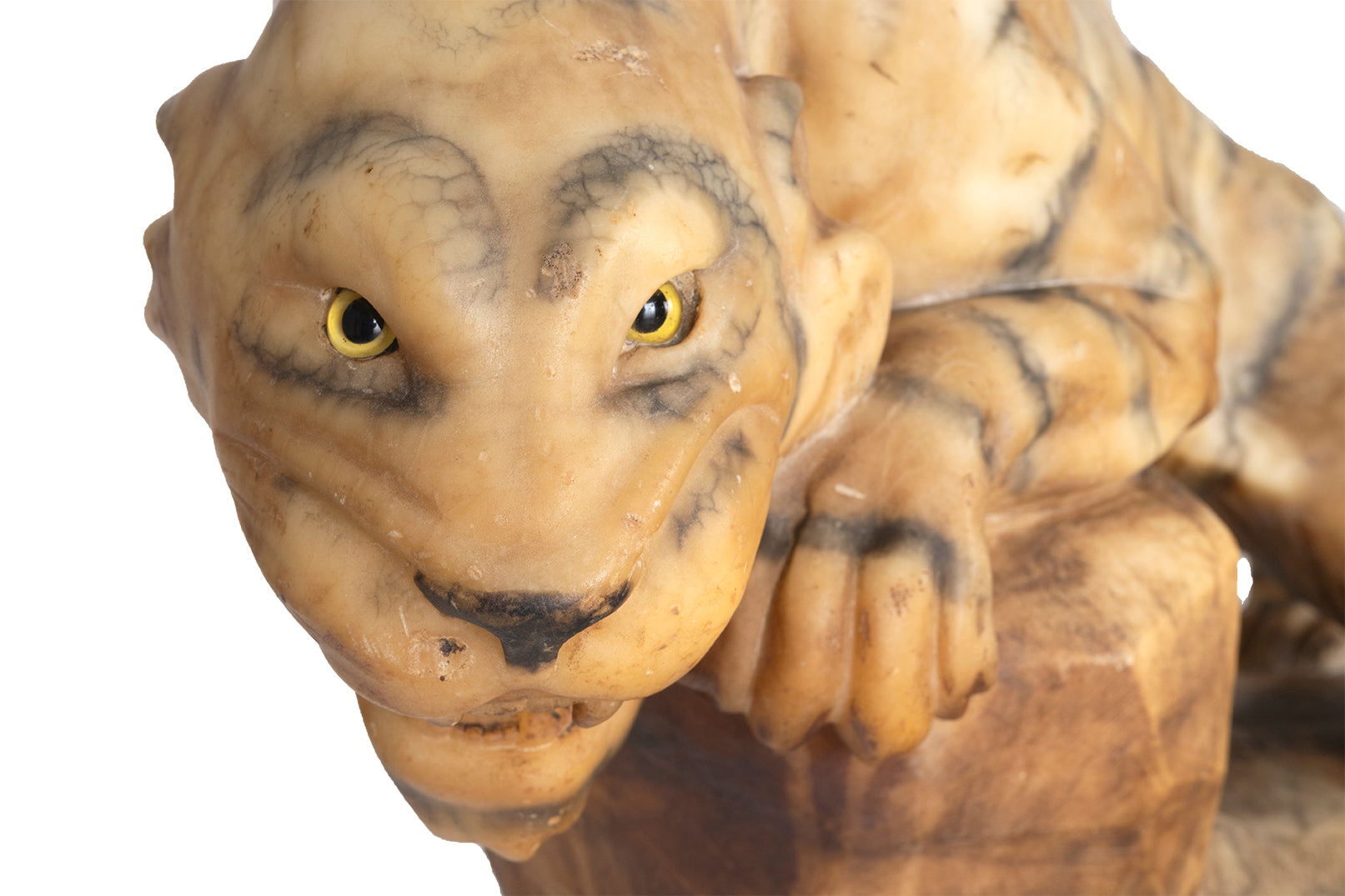 Carved Alabaster Animal Sculpture