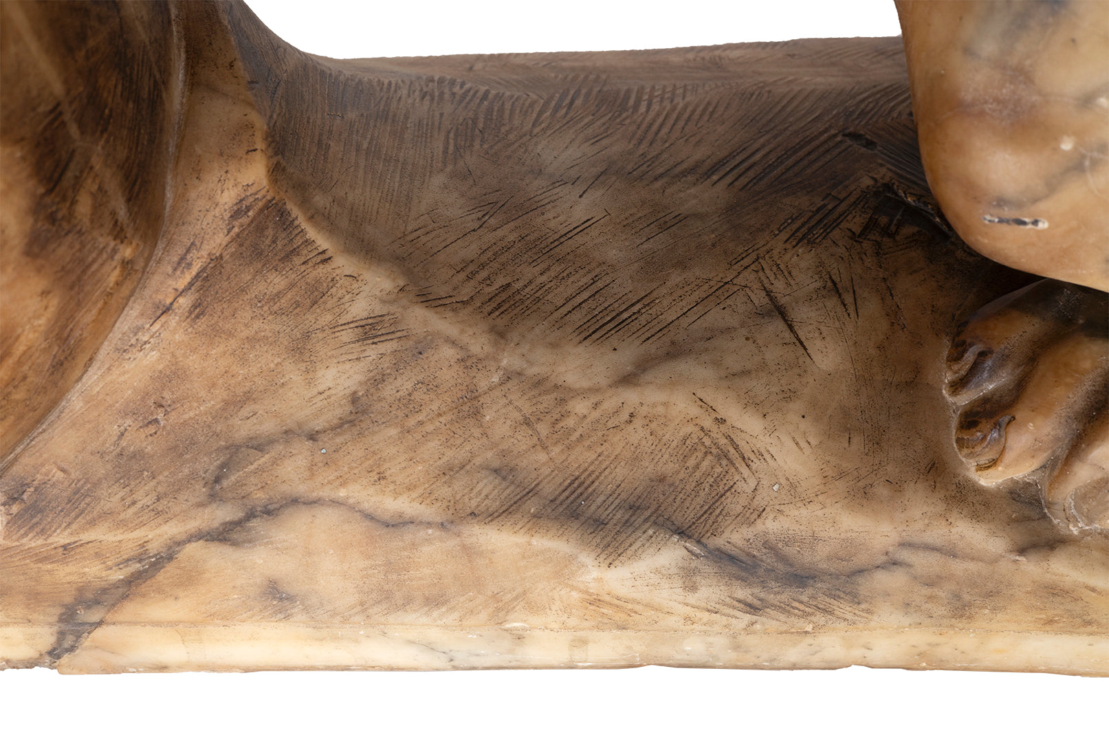 Carved Alabaster Animal Sculpture