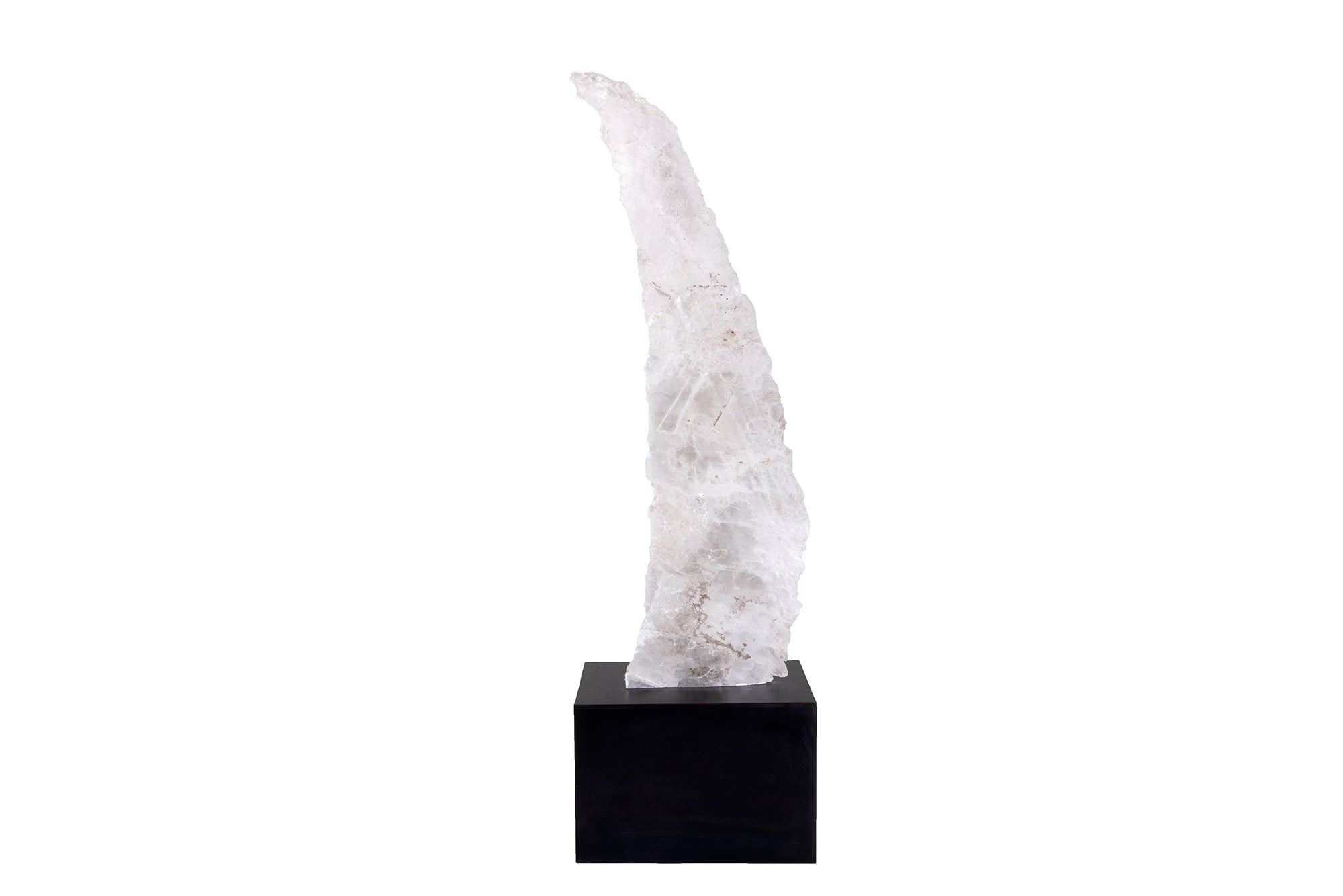 Selenite Sculpture on Mount
