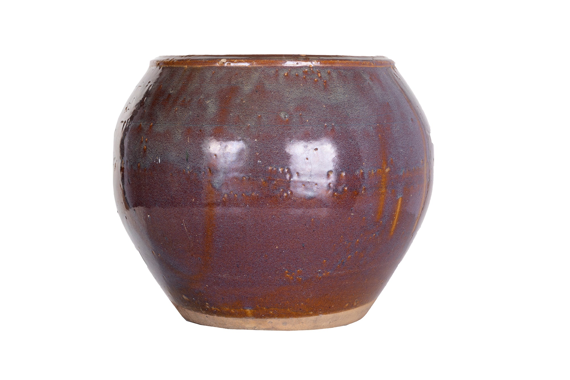 Glazed Pottery Storage Jar
