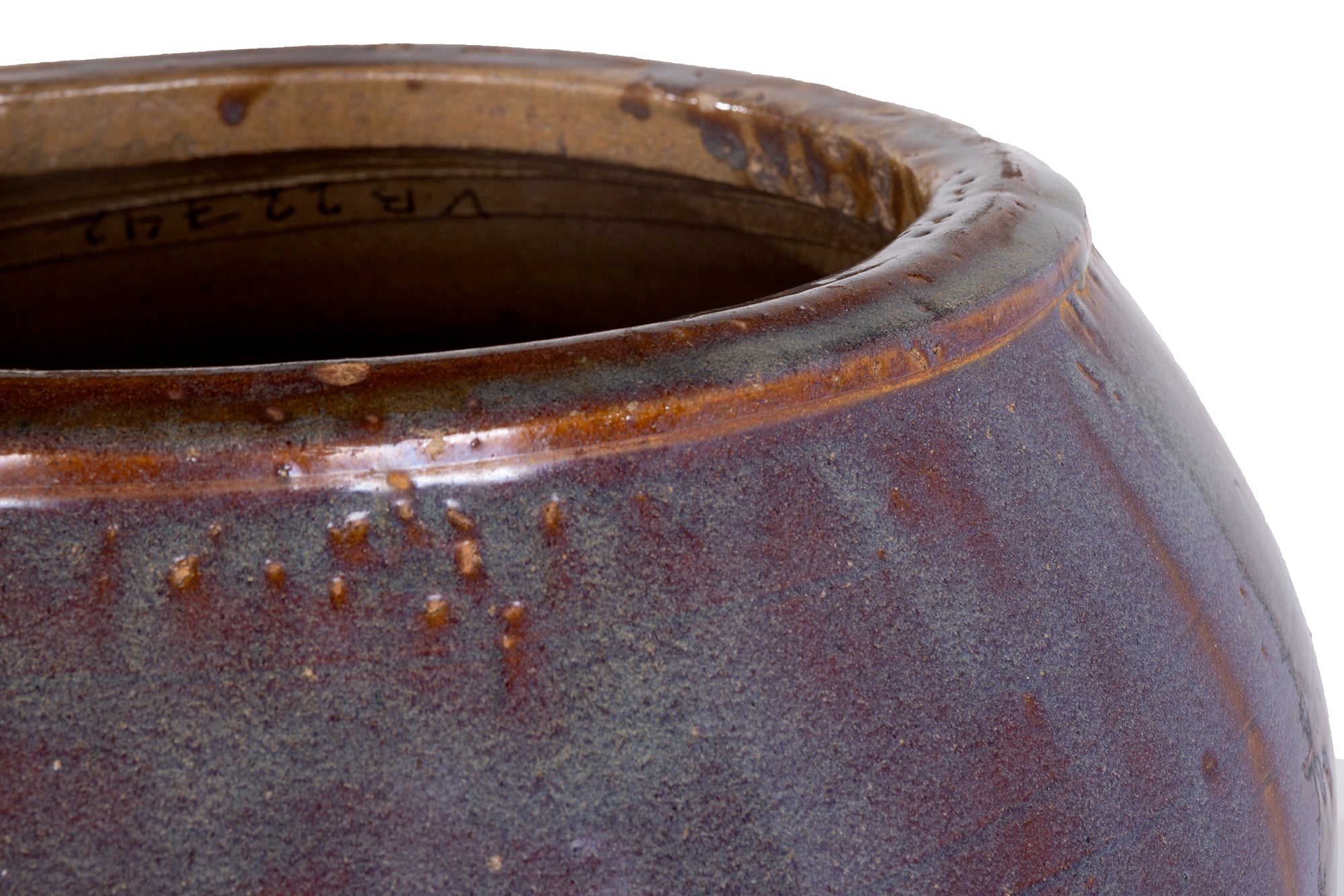 Glazed Pottery Storage Jar